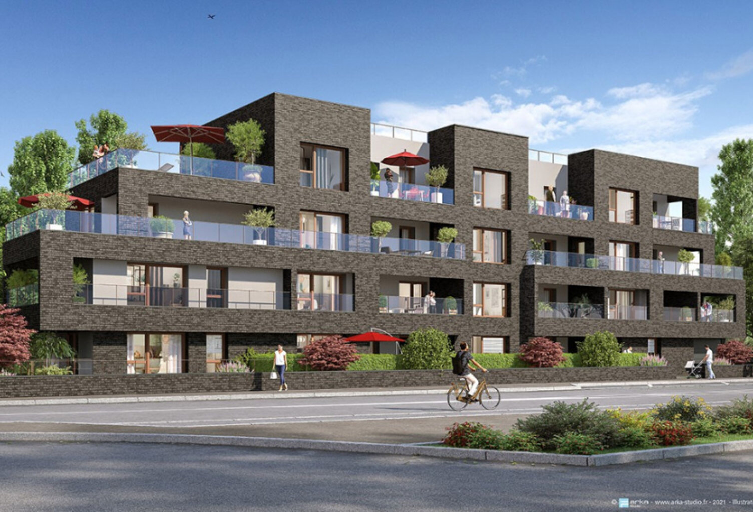ST JACQUES DE LA LANDE - T2 neuf avec terrasse et parking — photo 1