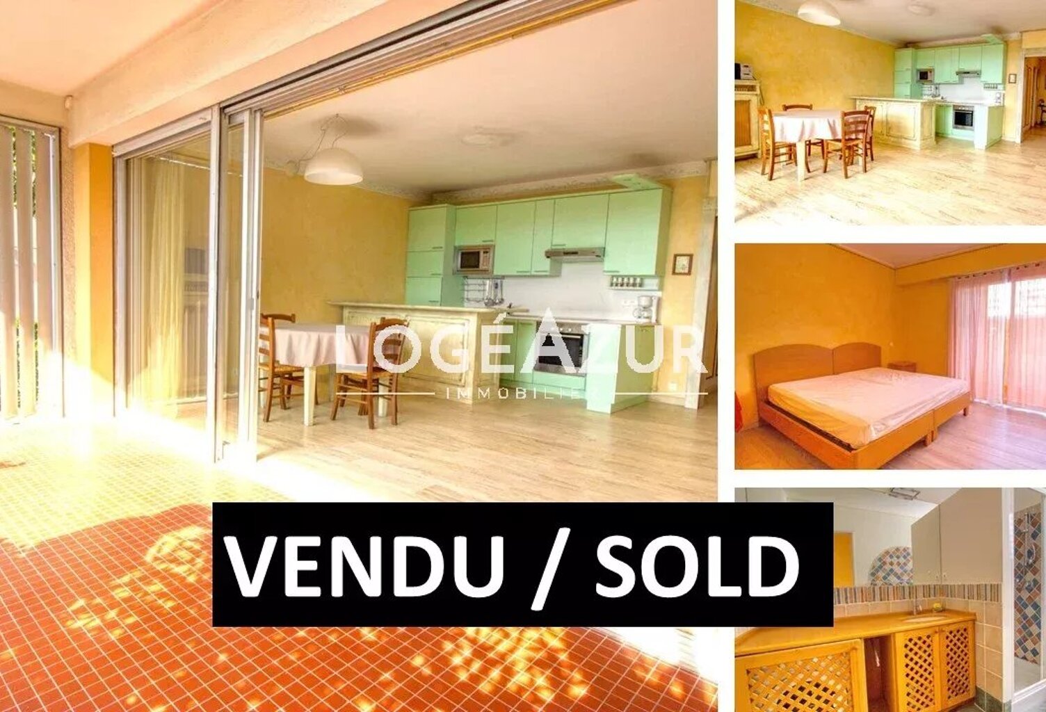 Vente Appartement T3 Face Mer GOLFE-JUAN — photo 1