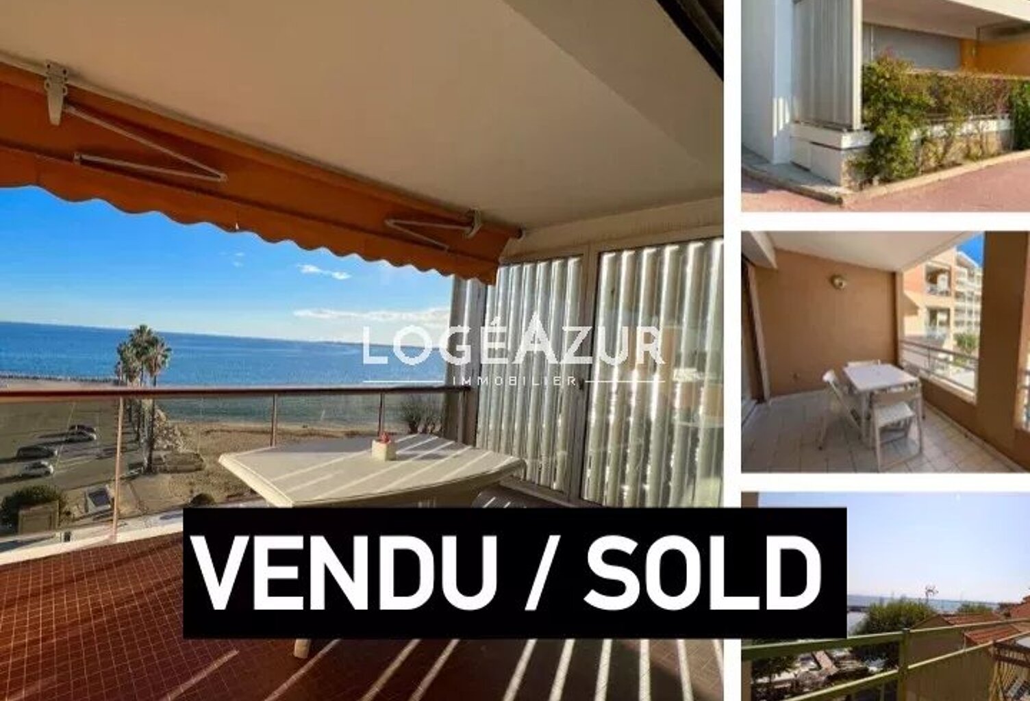 VENTE APPARTEMENT FRONT DE MER - 1 CHAMBRE - PARKING — photo 1