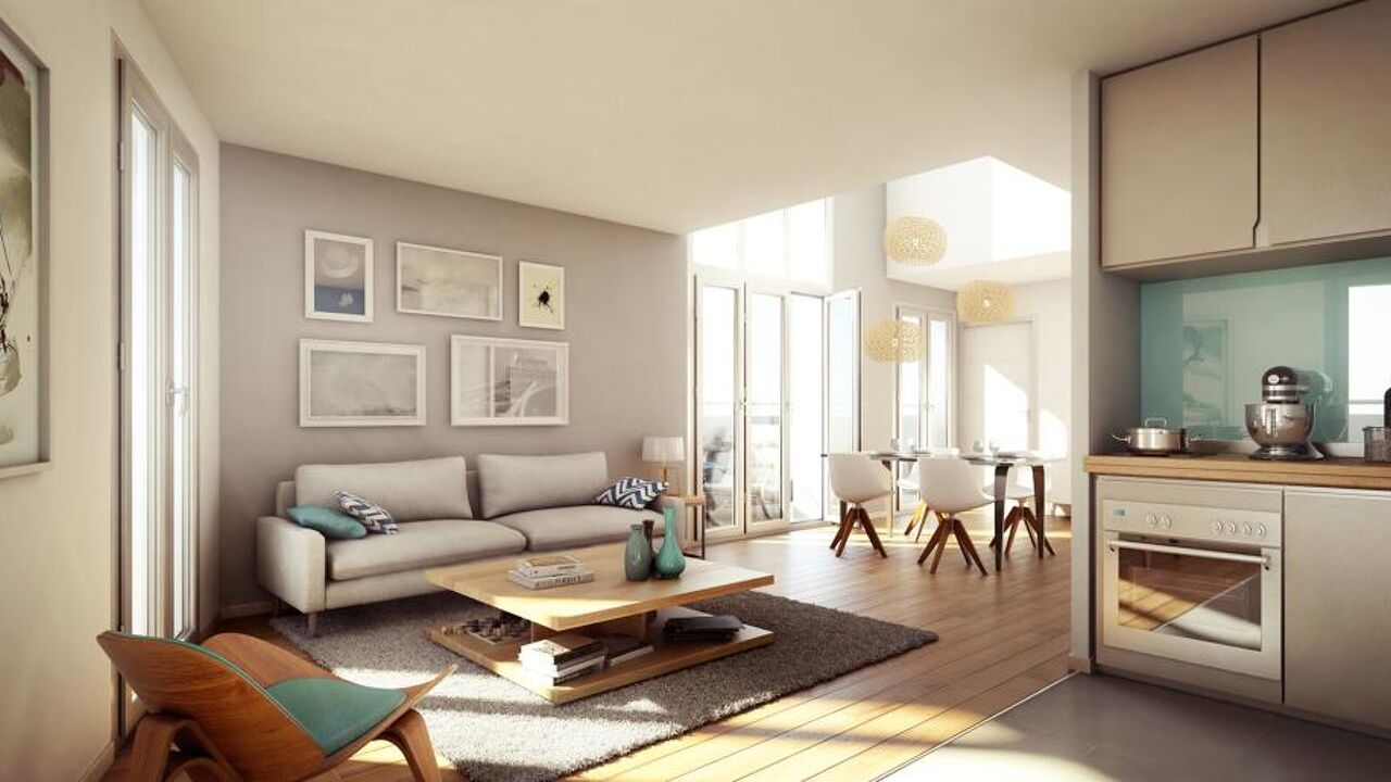 appartement neuf T3, T4, T5 pièces 62 à 92 m2 à vendre à Boulogne-Billancourt (92100)