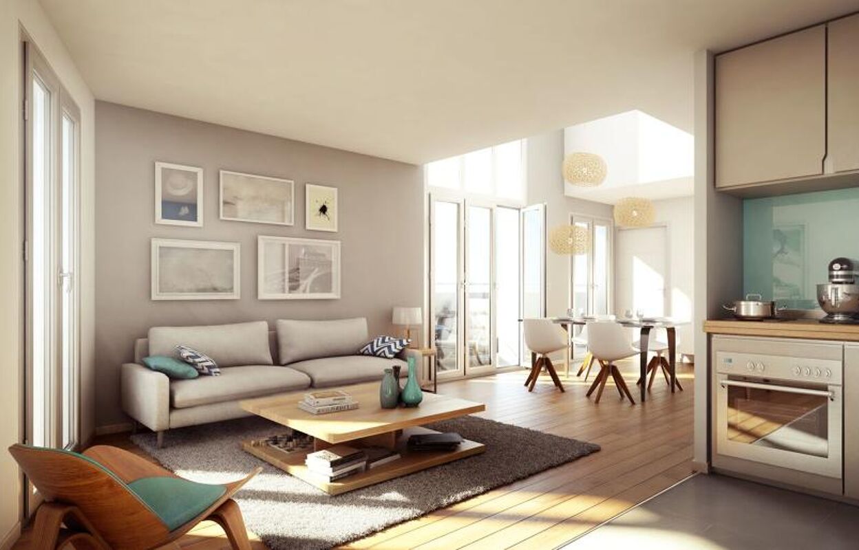 appartement neuf T3, T4, T5 pièces 62 à 92 m2 à vendre à Boulogne-Billancourt (92100)