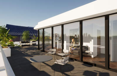 UNIQUE AU CENTRE-VILLE - ATTIQUE de 133 m2 avec TERRASSE de — photo du bien