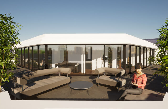 UNIQUE AU CENTRE-VILLE - ATTIQUE de 133 m2 avec TERRASSE de — photo 2