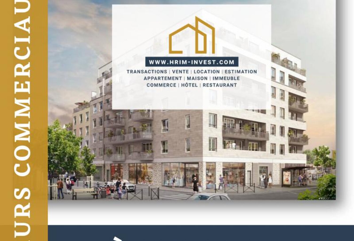 SAINT-NAZAIRE 44600 - VENTE - MURS LOCAUX COMMERCIAUX - NEUF — photo 1