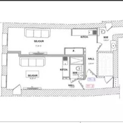 Appartement 1 pièces 165000 €