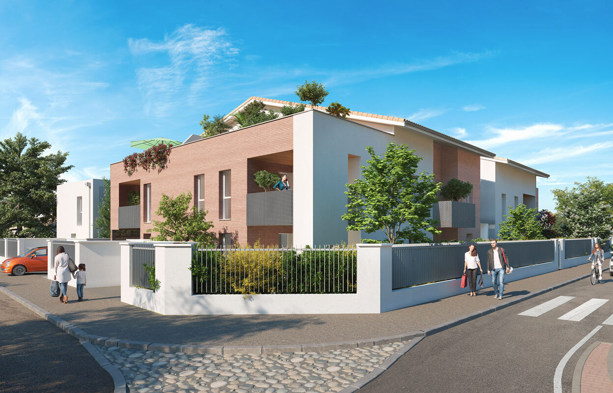 appartement neuf T2, T3, T4 pièces 40 à 81 m2 à vendre à Toulouse (31200)