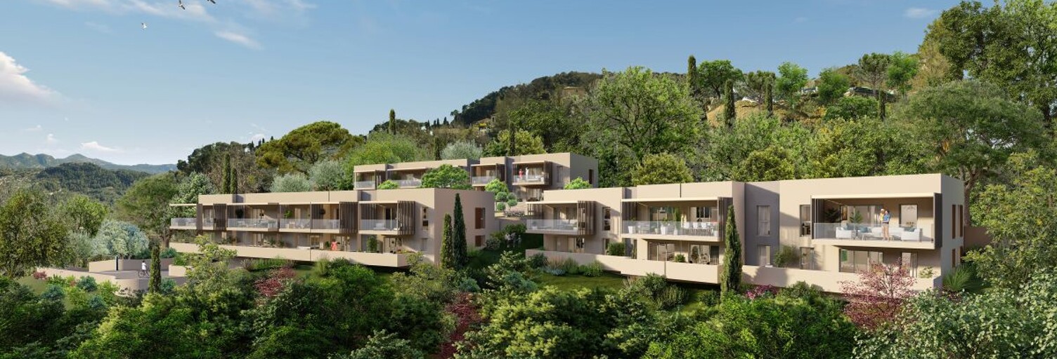 Appartement neuf T3 Pièce 66 à 72 m² à vendre à Gilette (06830)