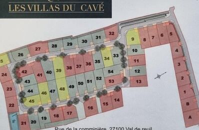terrain  pièces 600 m2 à vendre à Val-de-Reuil (27100)