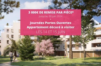 appartement neuf T2 pièces 39 à 49 m2 à vendre à Montpellier (34000)
