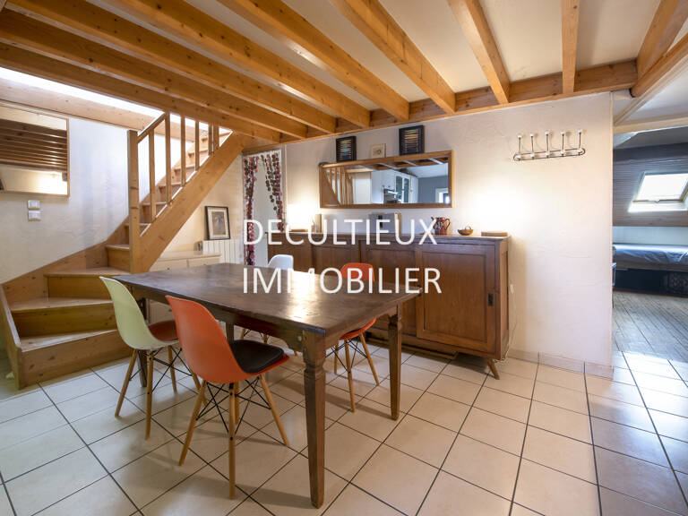 dernier étage ATYPIQUE - VUE FOURVIERE - (64,08 m2 loi carrez appartement mansardé) — photo 1