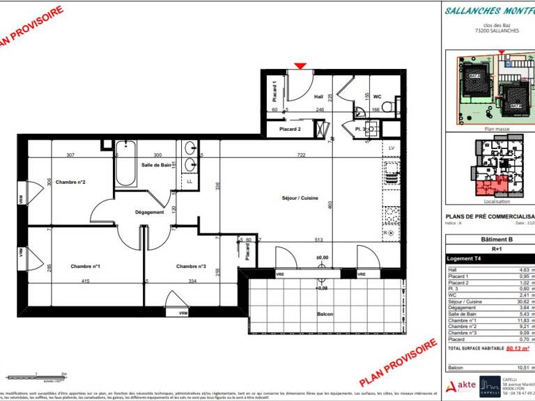 Appartement T4 neuf de 80.13 m² — photo 1