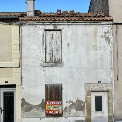 Maison 3 pièces 38000 €