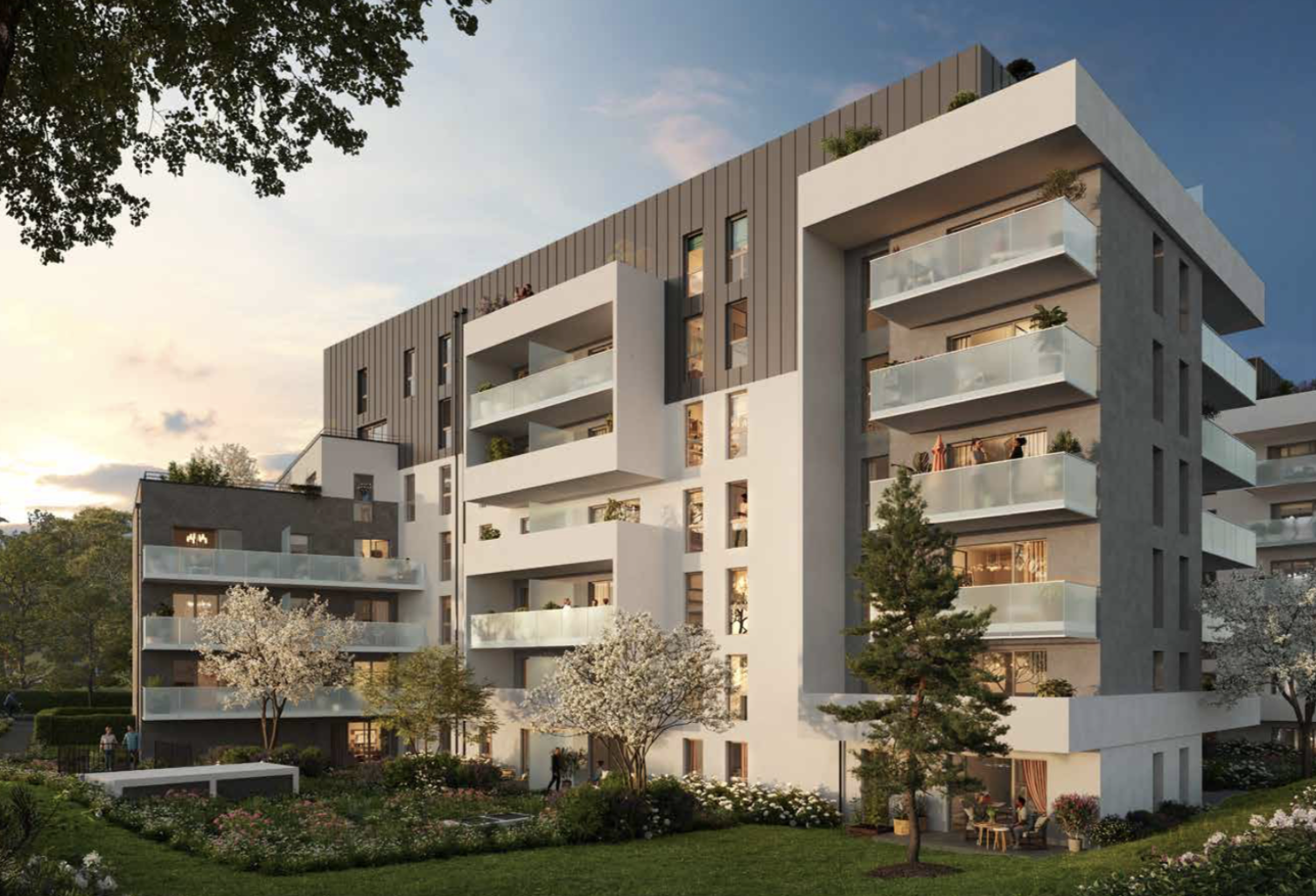 THONON, appartement T4 3 chambres  84,17m2 — photo 1
