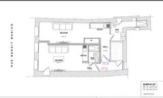 Appartement 1 Pièce 45 m² à vendre à Nice (06300)