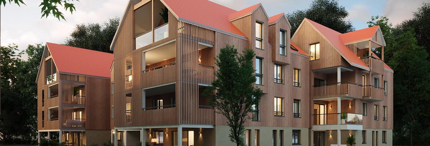 Appartement neuf T2, T3, T4 Pièce 51 à 92 m² à vendre à Obernai (67210)