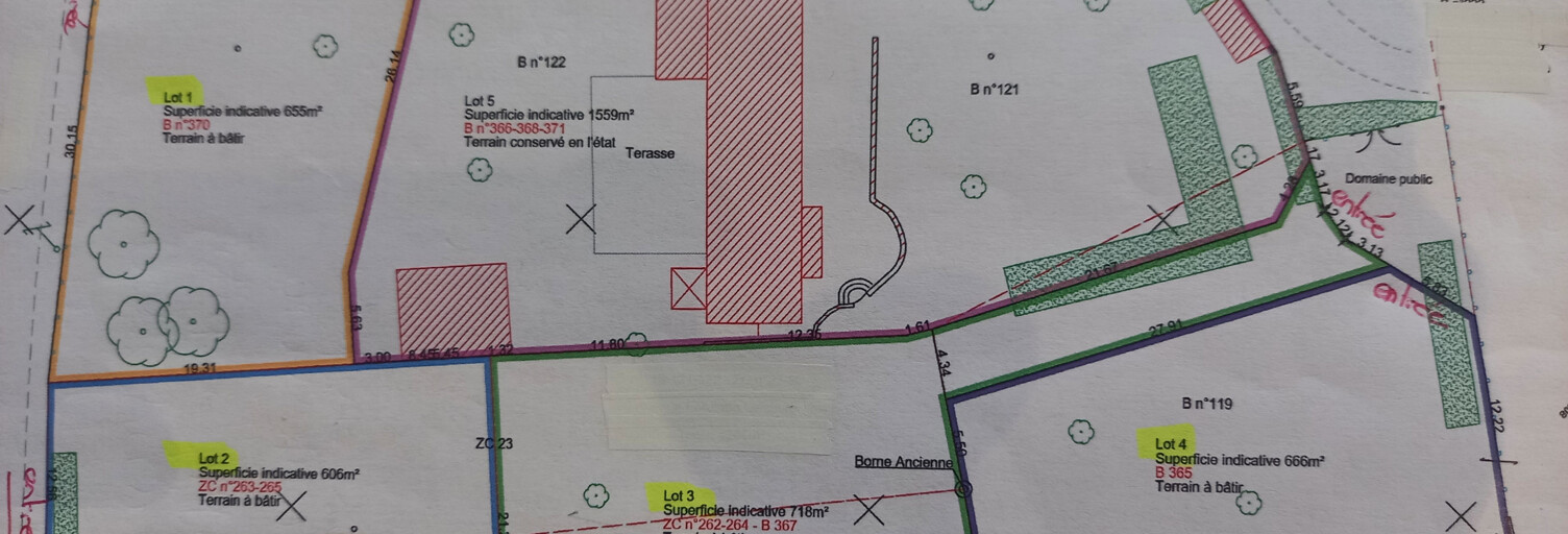 Terrain  606 m² à vendre à Ézy-sur-Eure (27530)