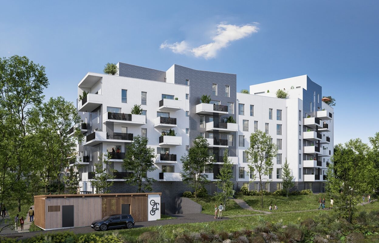 appartement neuf T2, T3, T4 pièces 42 à 86 m2 à vendre à Dijon (21000)