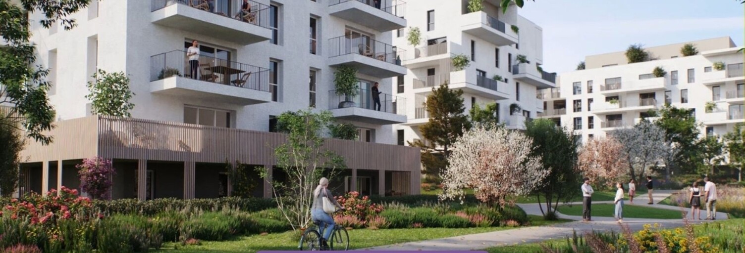 Appartement neuf T2, T3, T4 Pièce 43 à 102 m² à vendre à Dijon (21000)