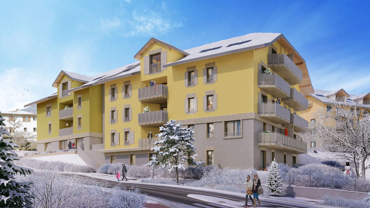 appartement neuf T2, T4 pièces 43 à 102 m2 à vendre à Saint-Gervais-les-Bains (74170)