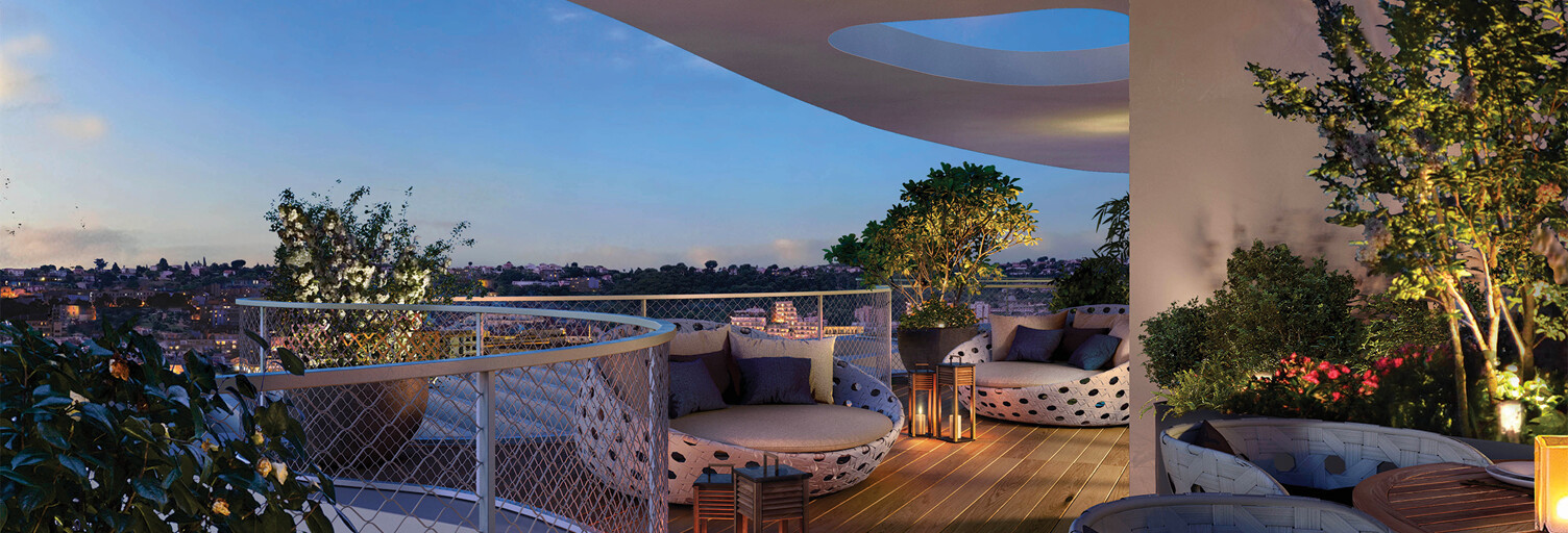 Appartement neuf T1, T2, T3, T4 Pièce 40 à 82 m² à vendre à Nice (06000)