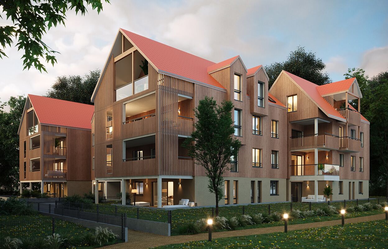appartement neuf T1, T2, T4 pièces 25 à 105 m2 à vendre à Obernai (67210)