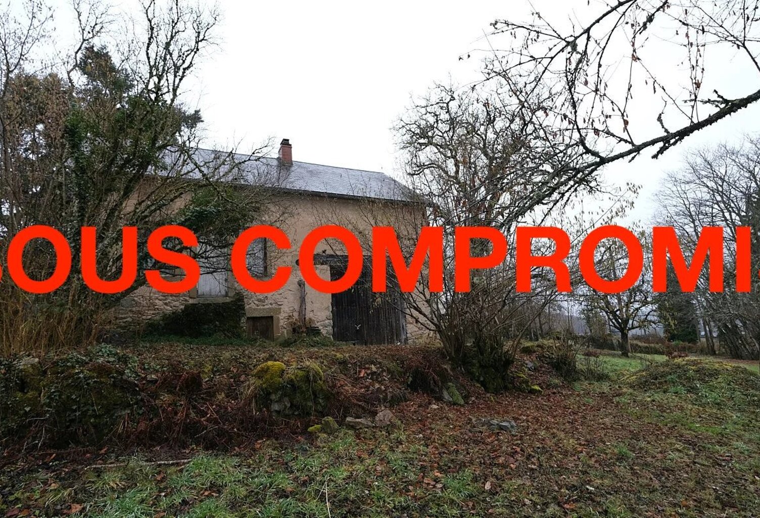 Maison à rénover à vendre près d'Anost dans le Morvan — photo 1