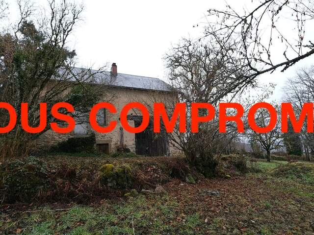 Maison à rénover à vendre près d'Anost dans le Morvan — photo du bien