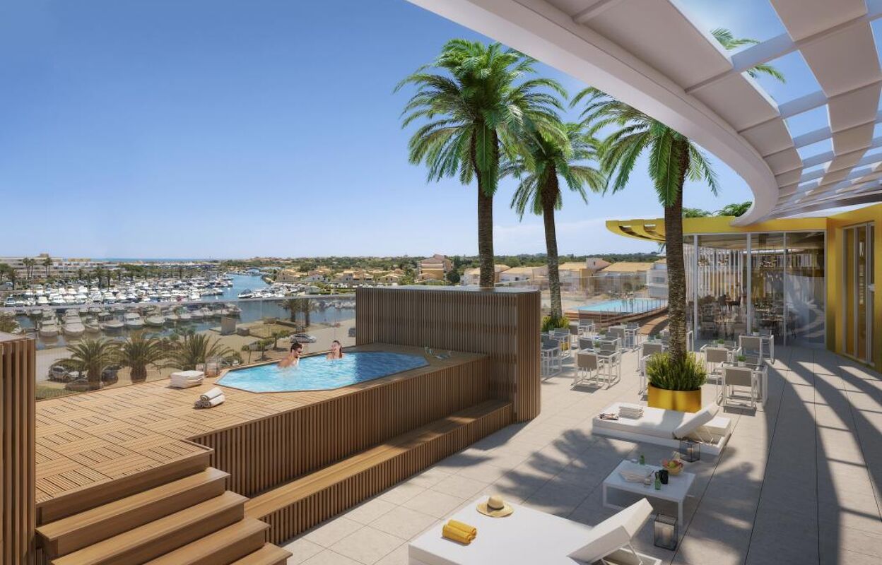 appartement 3 pièces 83 m2 à vendre à Cap d'Agde (34300)