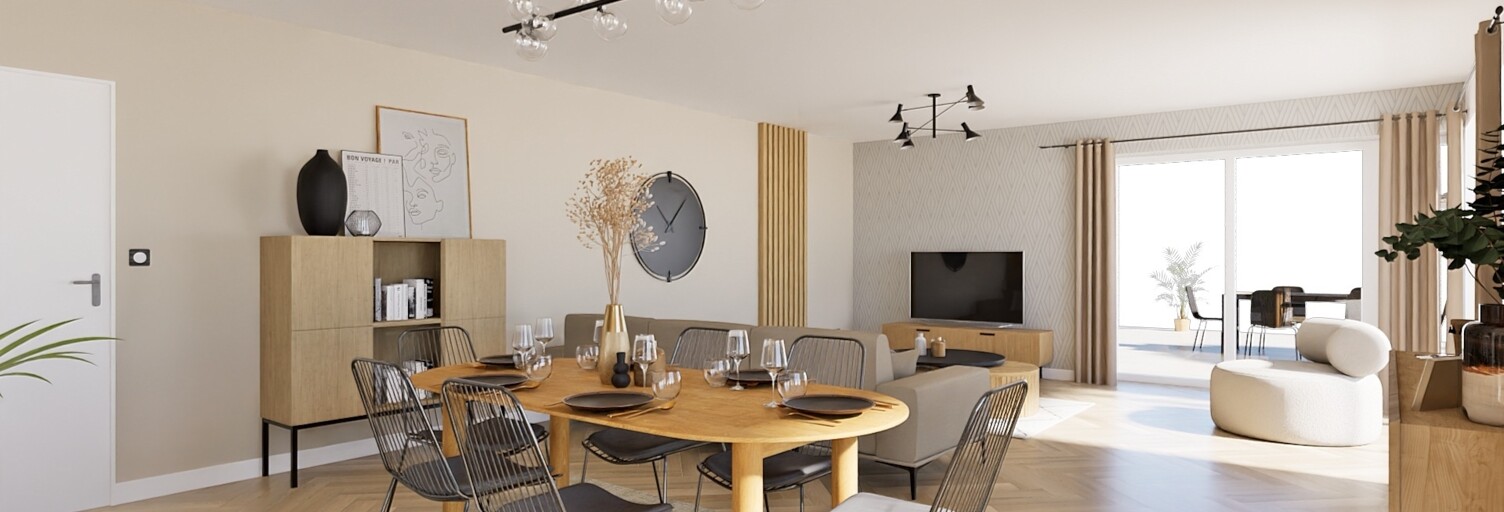 Appartement neuf T3, T5 Pièce 67 à 122 m² à vendre à Orléans (45000)