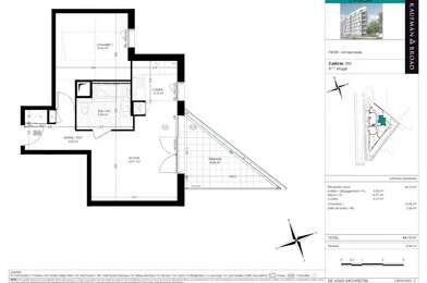 Appartement 2 pièces 286000 €