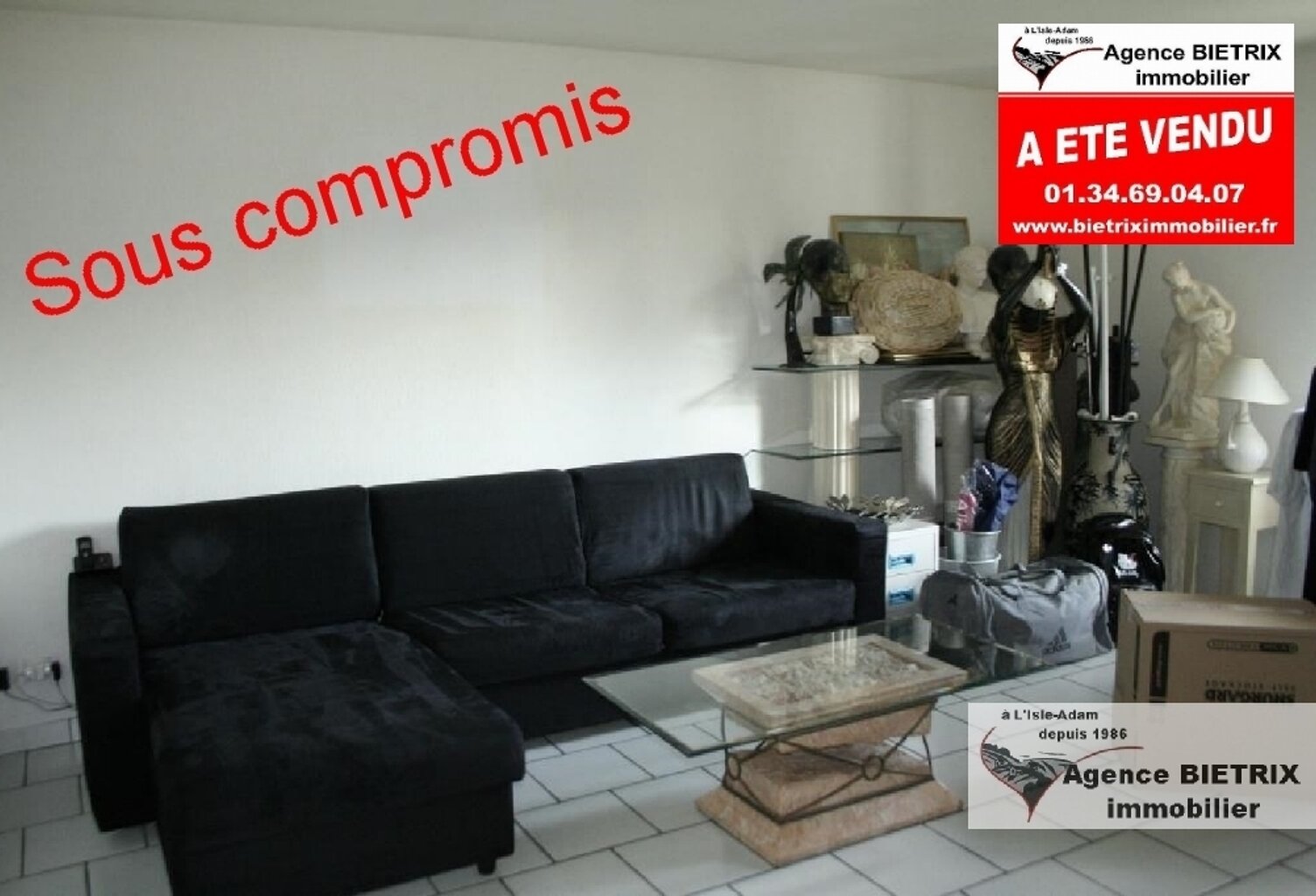 Vente appartement 3 pièces 68 m² L'Isle-Adam (95290) — photo 1