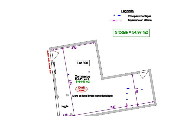 THORIGNY-SUR-MARNE 77400 - VENTE - MURS LOCAUX COMMERCIAUX- — photo 2