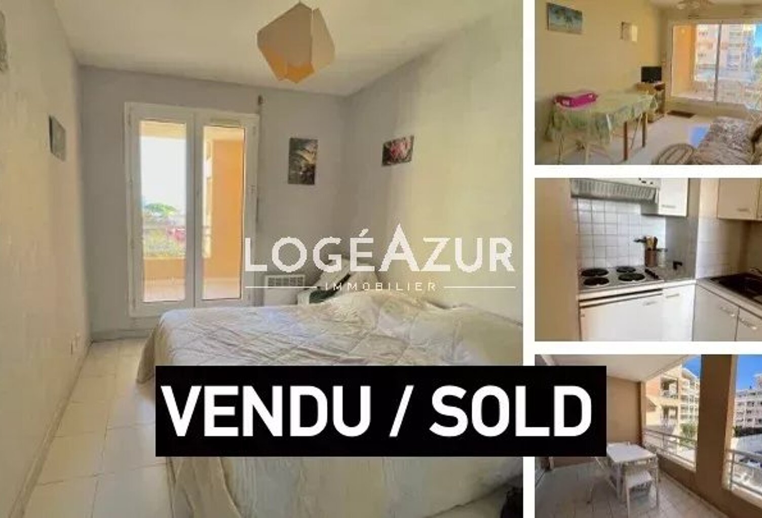 VENTE APPARTEMENT  1 CHAMBRE - GARAGE - PORT AZUR - GOLFE JUAN — photo 1