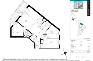 Appartement T4 neuf, 80 m² a Annemasse. — photo du bien
