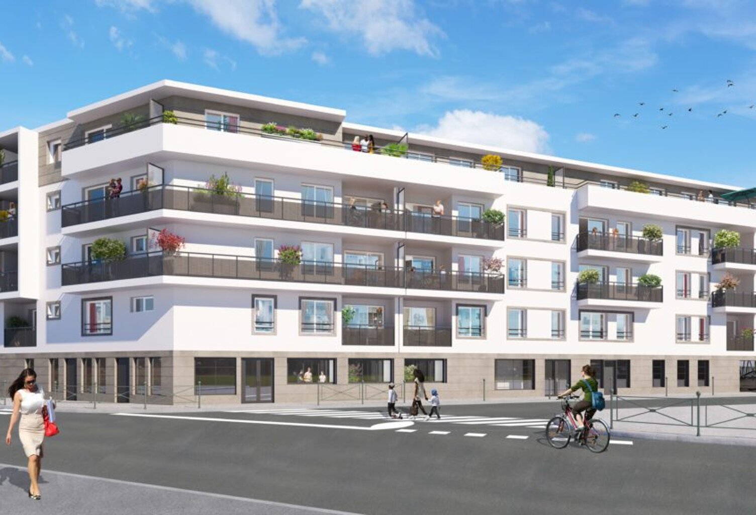 Appartement T3 avec jardin — photo 1