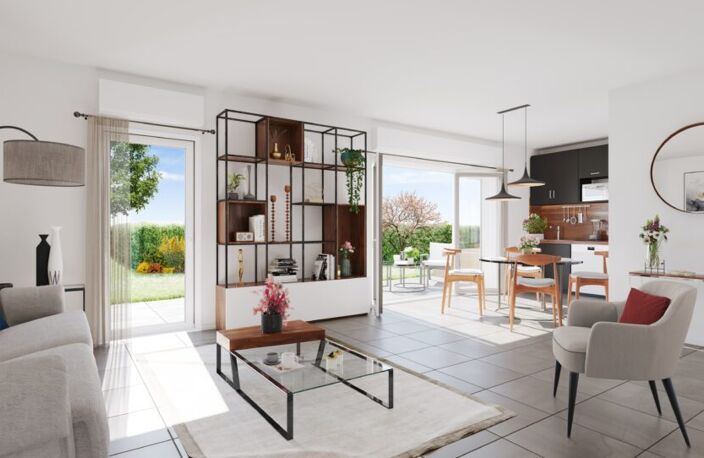 Appartement T3 avec jardin — photo 3