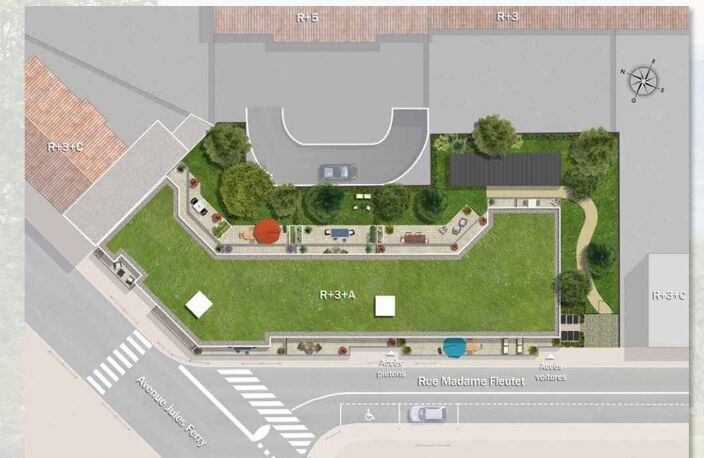 Appartement T3 avec jardin — photo 5