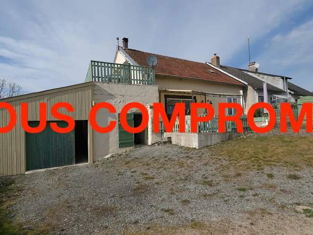 Maison avec belle vue à vendre près de Luzy, Bourgogne — photo du bien