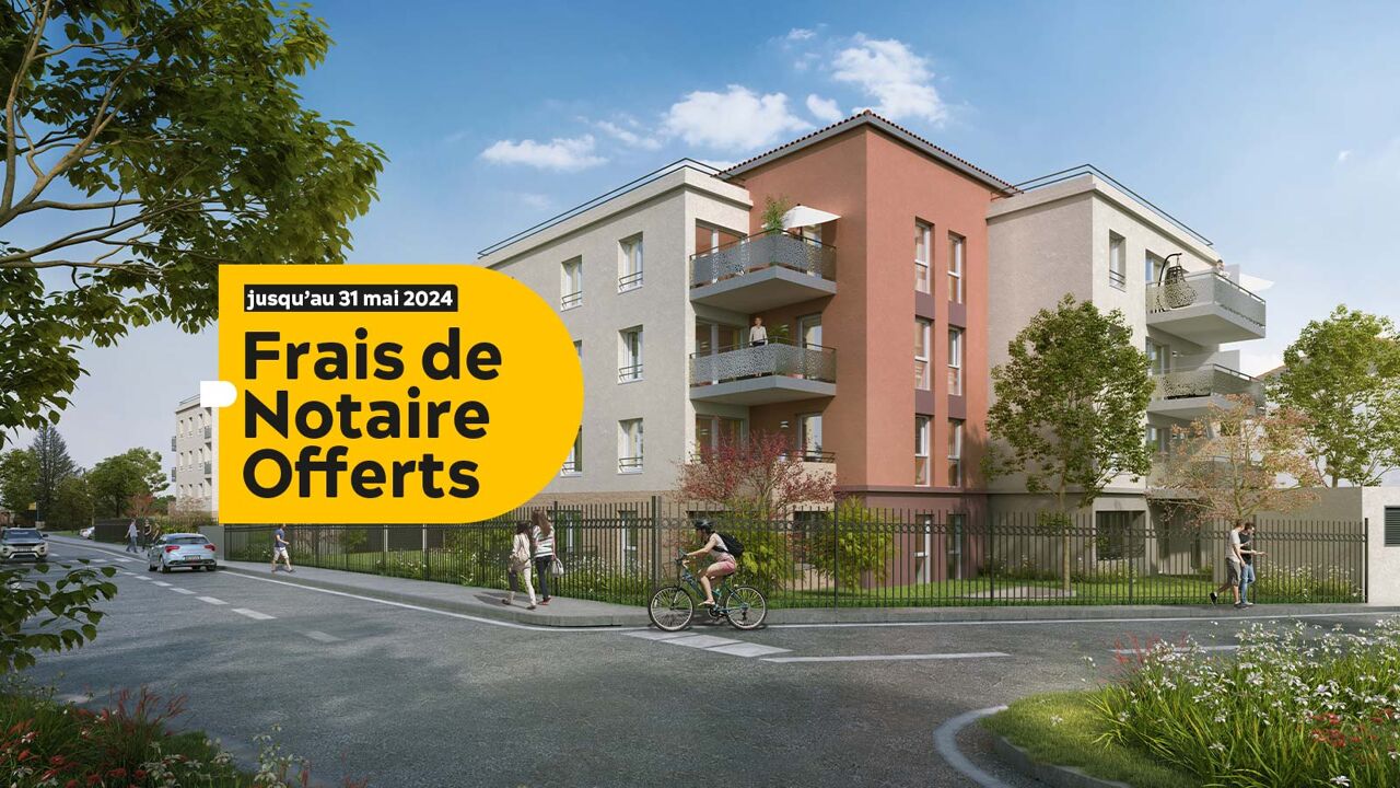 appartement neuf T2, T3, T4 pièces 39 à 80 m2 à vendre à Villefranche-sur-Saône (69400)