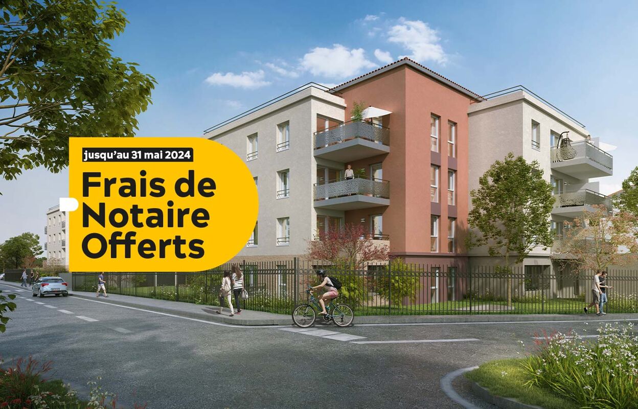 appartement neuf T2, T3, T4 pièces 39 à 80 m2 à vendre à Villefranche-sur-Saône (69400)