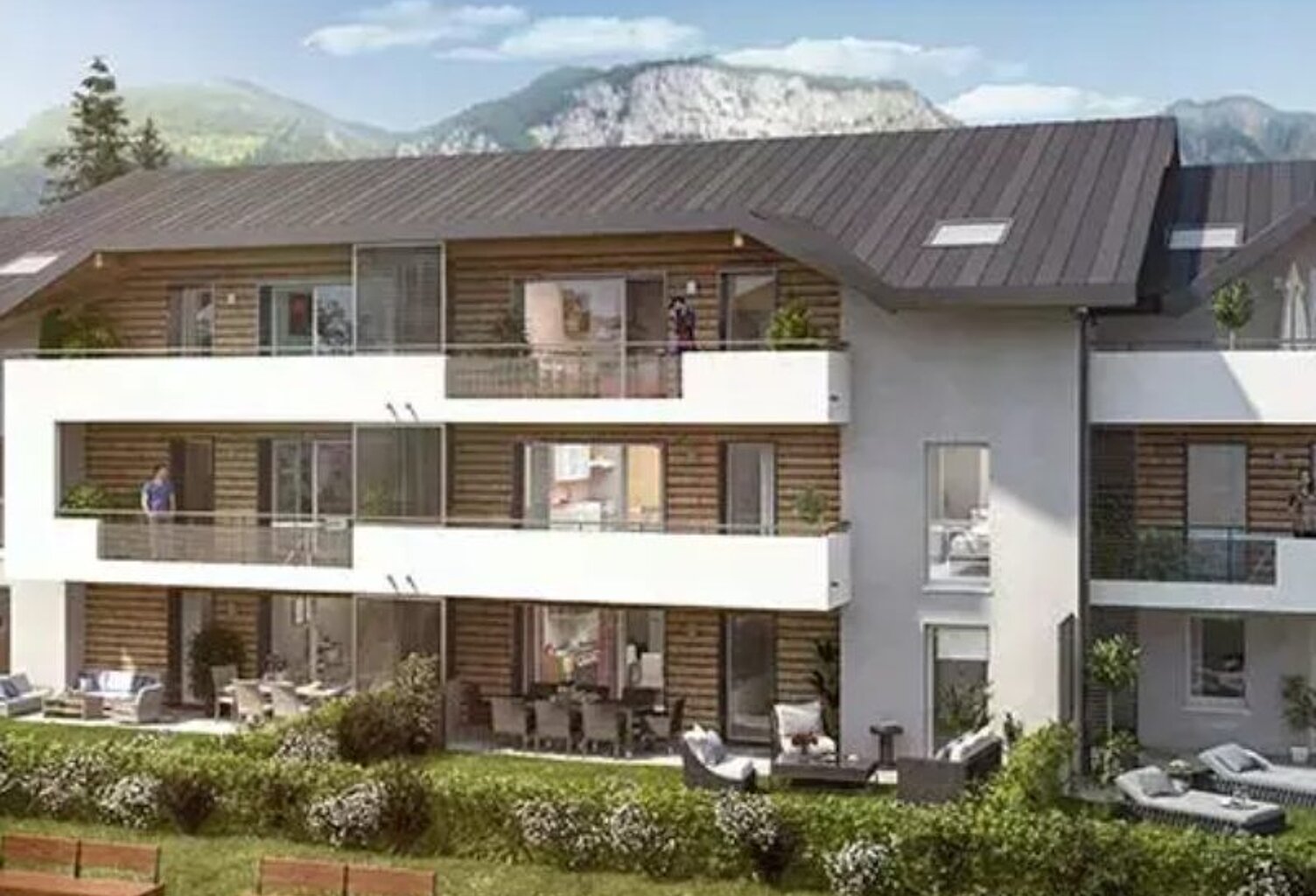Apparetement T4 avec jardin St-Pierre-en-Faucigny — photo 1