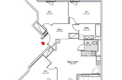 Appartement 4 pièces 429400 €