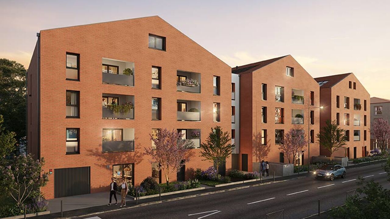 appartement neuf T2, T3, T4, T5 pièces 42 à 121 m2 à vendre à Toulouse (31000)