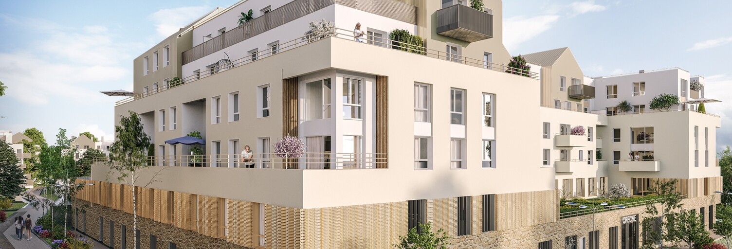 Appartement neuf T2, T3, T4 Pièce 53 à 77 m² à vendre à Villeneuve-Saint-Georges (94190)