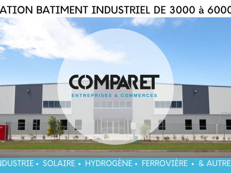 BATIMENT INDUSTRIEL 6000 M2 ADAPTABLE AU PROJET — photo 1