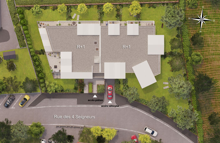 Studio neuf à Montpellier - Plan des 4 seigneurs — photo 3
