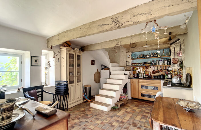 MAISON DE VILLAGE - TOUDON - VUE PANORAMIQUE — photo 4
