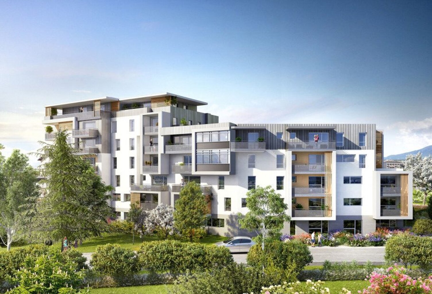 Appartement T4 neuf de 95.81 m² à Annemasse — photo 1