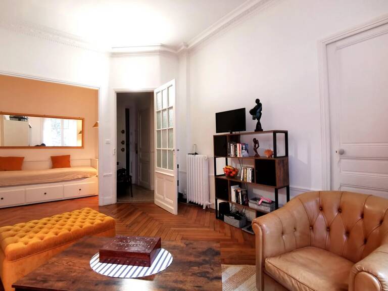 NICE - BAUMETTES / GROSSO - Grand Studio avec alcôve dans un palais Belle Epoque — photo 1