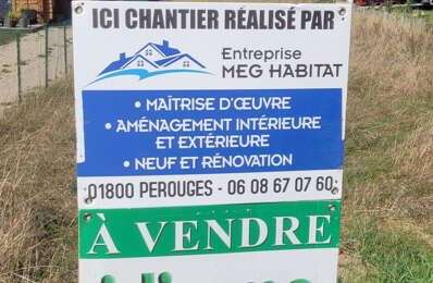 vente terrain 65 000 € à proximité de Pont-d'Ain (01160)